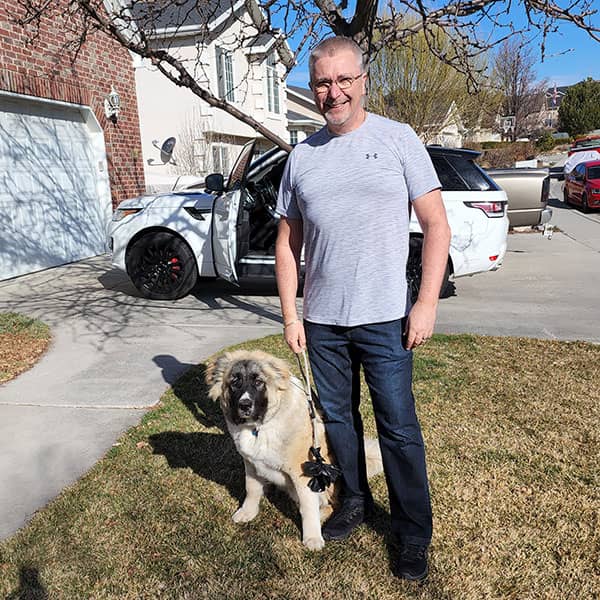 Lyndon Smith's dog Tommy — Ovcharka — photo 1